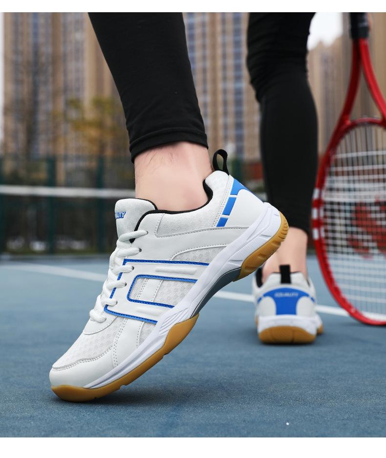 Product Introduction of Professional Volleyball Shoes Male Badminton Shoes Female New Table Tennis Ball Shoes Non-Slip Training Shoes Sneaker Couple Tennis Shoes 16