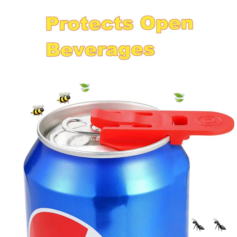 Manual Can Opener, Random Color Can Cap Remover, Can Opener for Coke, Beer, Soda, Drink Can Lid Protector, Kitchen Gadgets 2