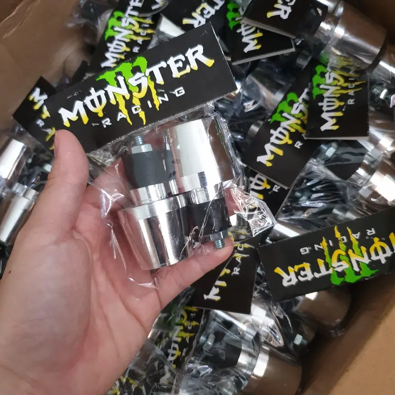TERMURAH JALU STANG CHROME MODEL PCX BANDUL JALU STANG PCX JUMBO  / JALU STANG MINI SEPASANG KIRI KANAN JALU STANG PCX VARIO MIO XEON BEAT SCOOPY FINO KLX CRF CRF TIGER RXKING UNTUK SEMUA JENIS MOTOR / UNIVERSAL 2