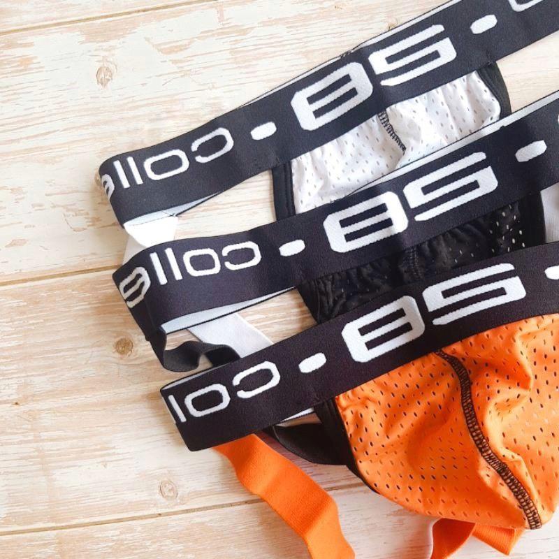 Quần Lót Nam Jockstrap Lưới 2BROS Mesh sợi lưới thông hơi gợi cảm, quần sịp nam sexy 2