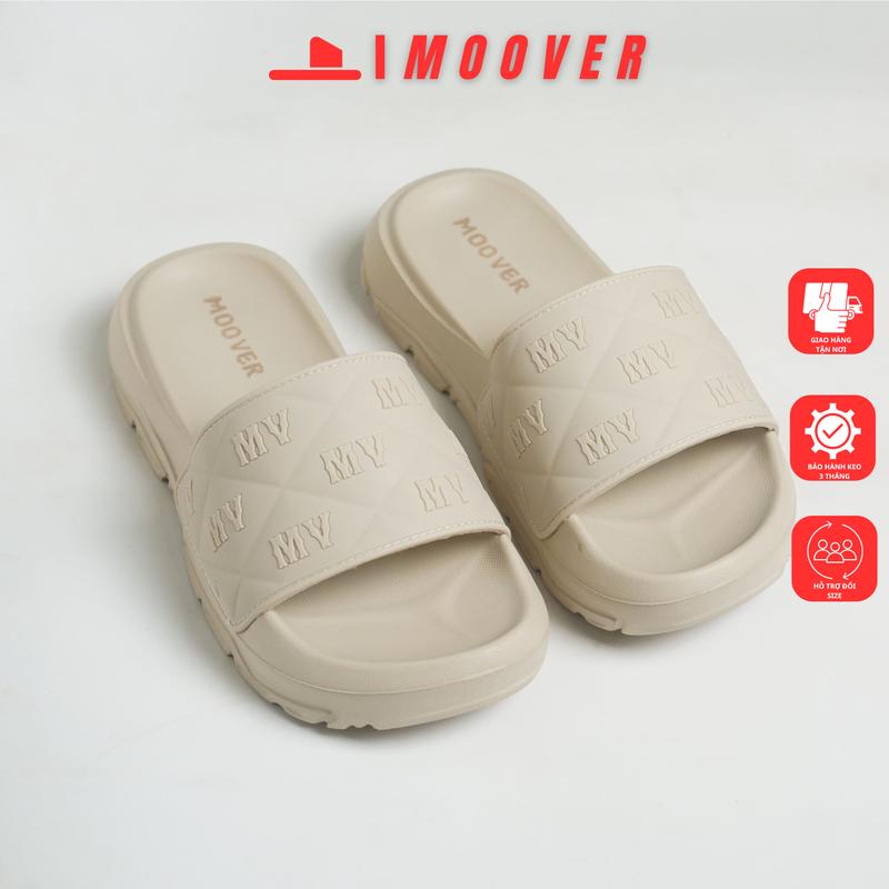 Dép quai ngang Moover Unisex Slipper Cá Tính MOOVER CHUNKY BOUNCER Mùa hè DéP Nam Đế Bằng Cao Su vừa szie 37 dép lê dep quaicaosu size 37 trơn S có quai Slippers