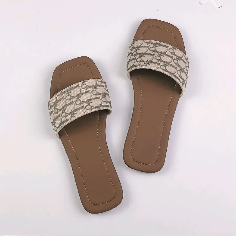 Dép nữ quai ngang đế 1p. Quai D.O (dép xẹp) 2