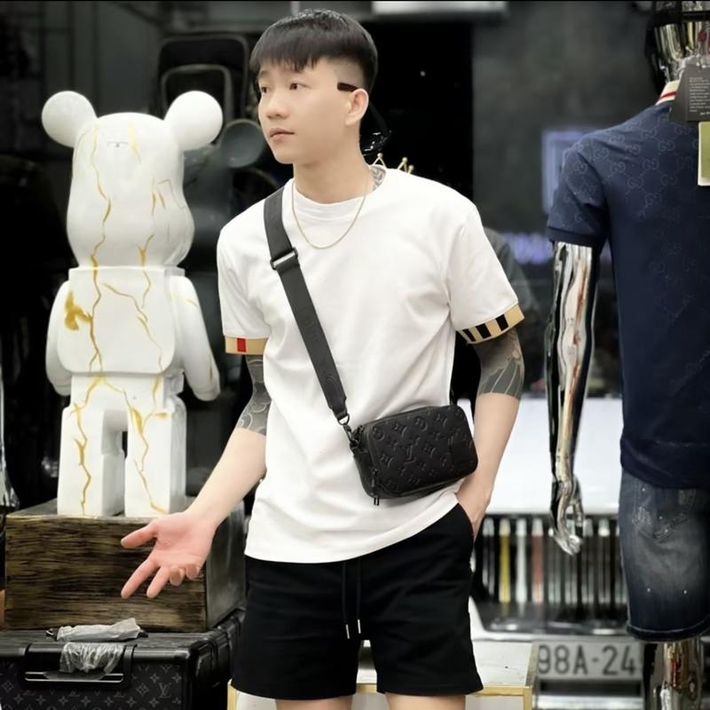 Áo thun nam nữ cotton co giãn thoáng mát phong cách Hàn Quốc - Menswear Unisex 2