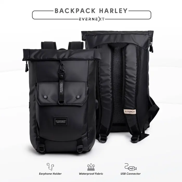 TAS RANSEL PRIA WATERPROOF BACKPACK HARLEY PRIA TAS OUTDOOR ANTI AIR