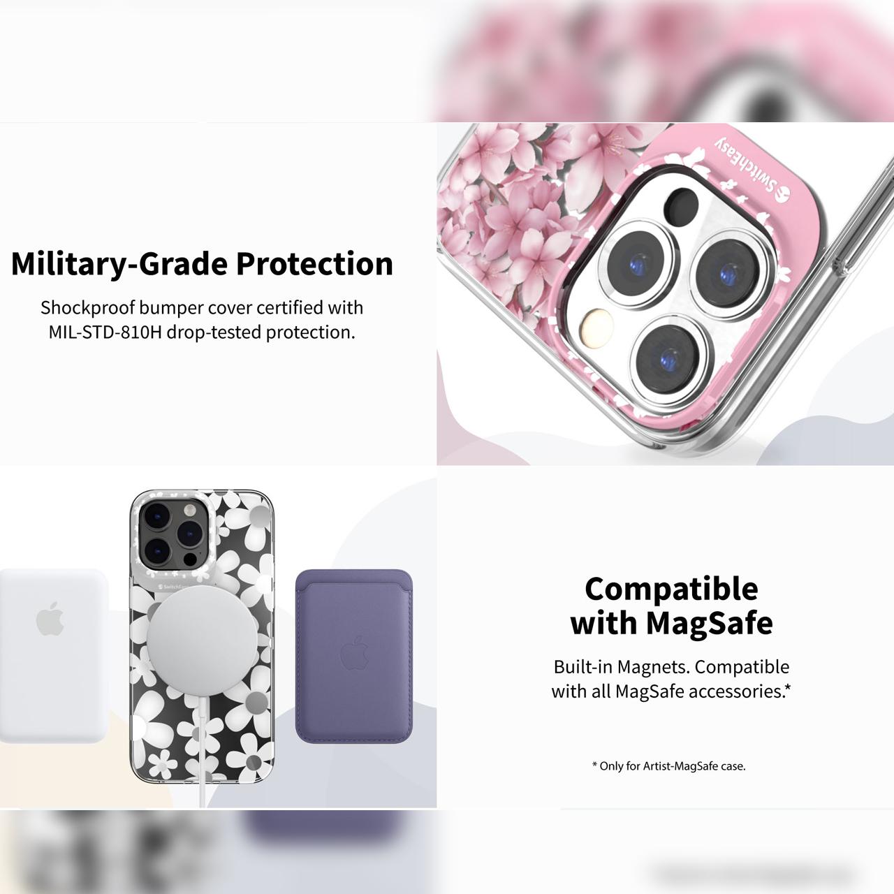 Case iPhone 14 Pro Max Plus SwitchEasy Artist 3D Inmold Motif Casing