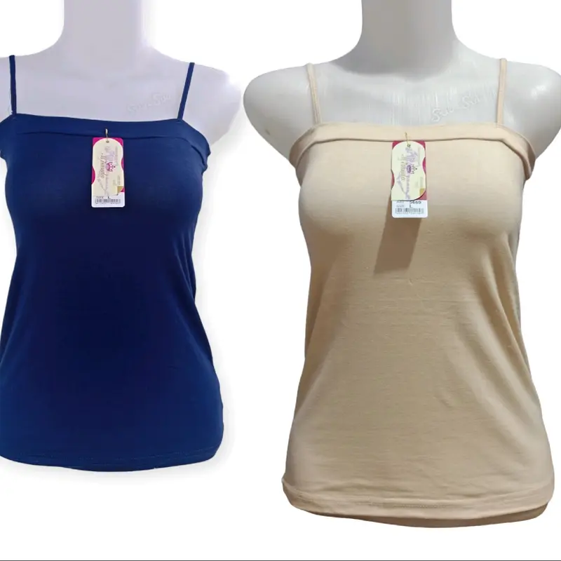 Square top Camisole / Atasan Wanita Tanpa Busa Tanktop Miranda Rayon  Melar  remaja sage atasan tank & tube  fit Crop 6