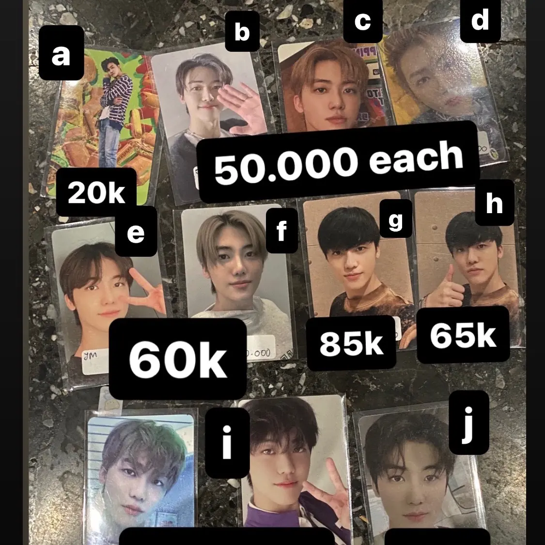 photocard jaemin nct dream