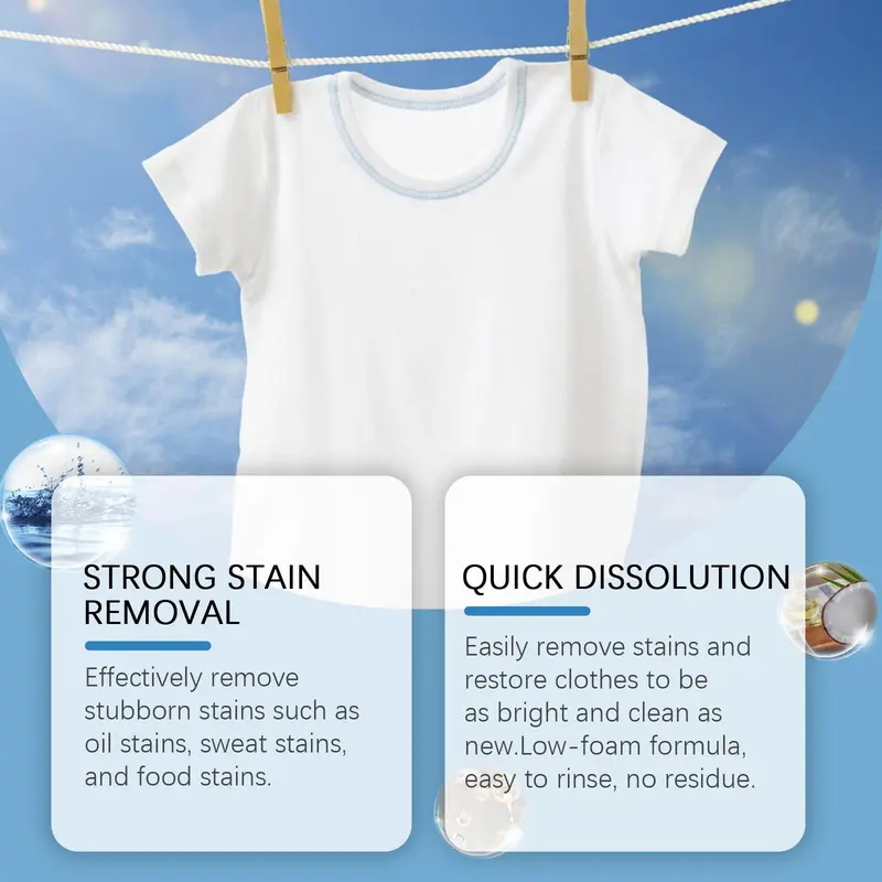 Clothing Stain Remover, 1 Count Clothing Stain Remover Spray, Household Cleaner for Clothes, Home Care Supplies, Home Cleaning Products 5