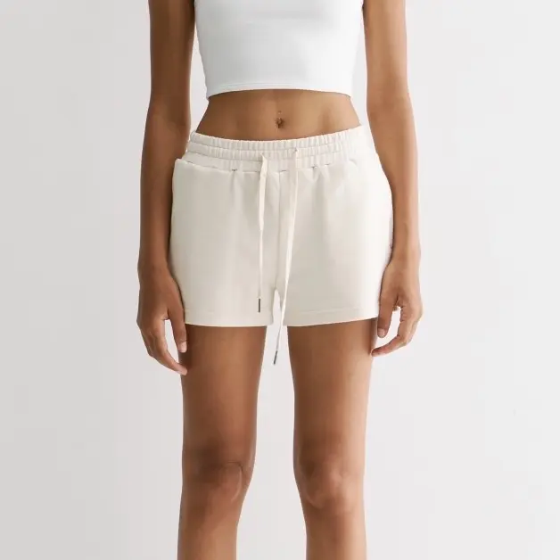 RedA - Quần ngắn lưng thun chất nỉ dày dặn Nie Short 1