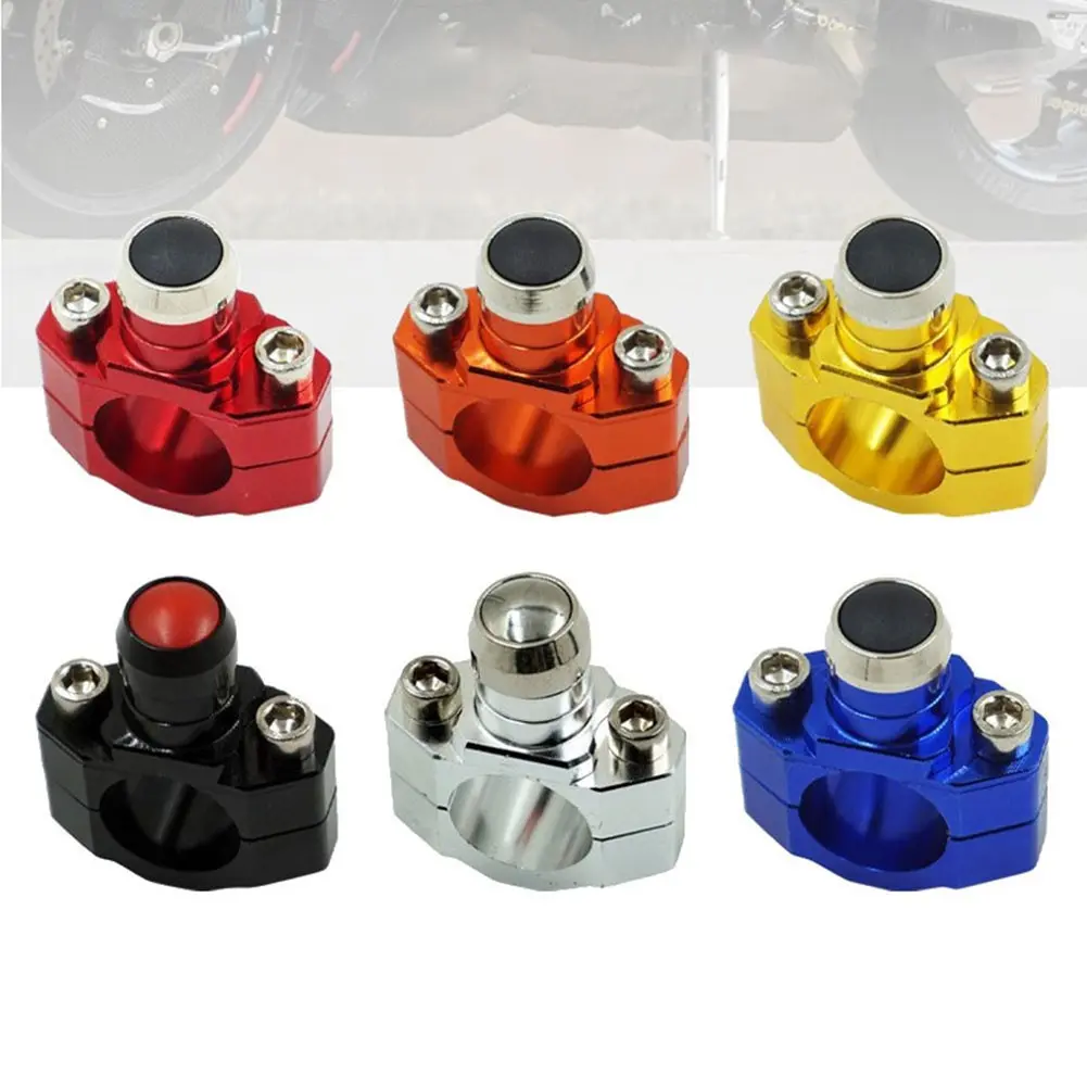 New 7/8" Motorcycle Handlebar Fog Headlight Start Kill Switch ON OFF Button 12V