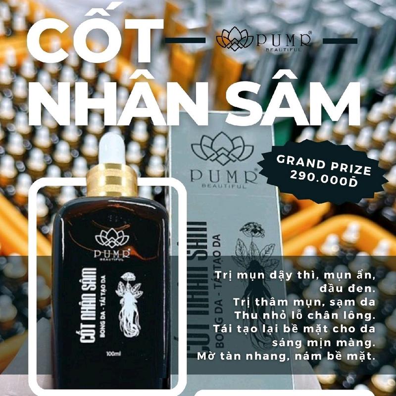 CỐT NHÂN SÂM TÁI TẠO DA MẪU MỚI [ PUMR ]