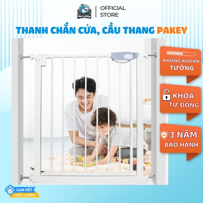 Thanh Chắn Cửa, Thanh Chắn Cầu Thang Pakey loại to dày nặng, thanh chặn cửa cao 79cm bảo vệ bé an toàn