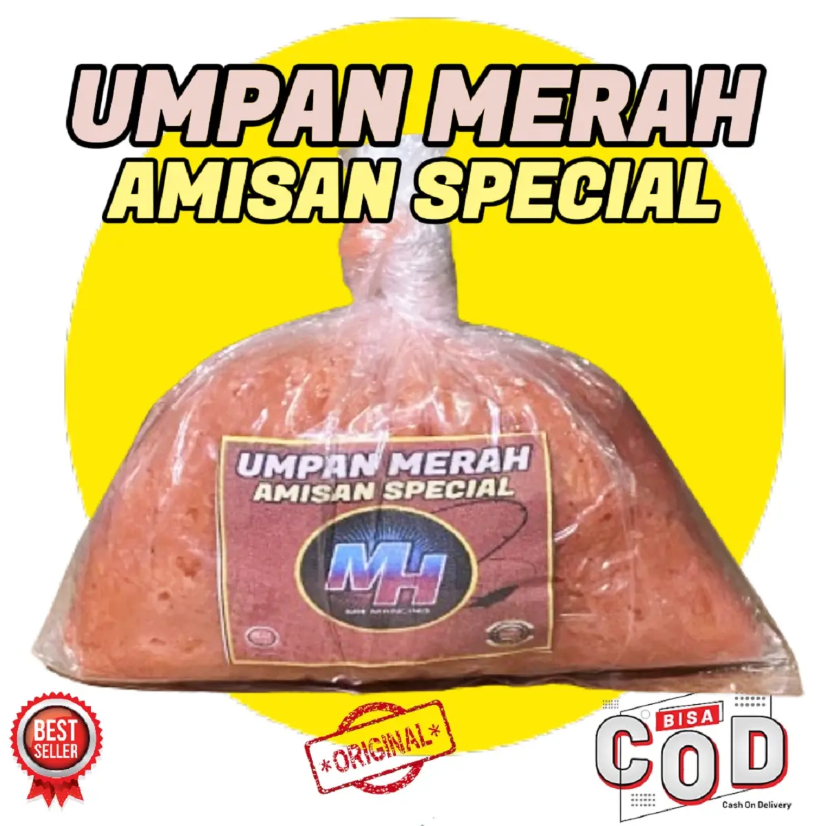 Umpan Merah Amisan Special MH Mancing