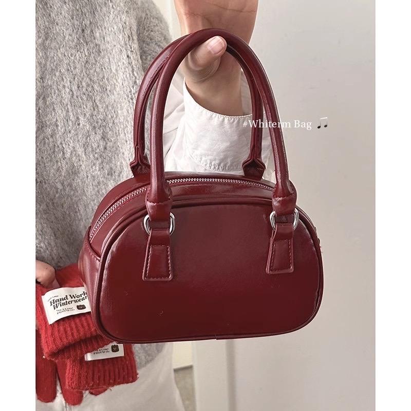 Túi xách nữ túi 2 quai cầm tay 6 màu đi chơi đi tiệc SH77 Bag Da