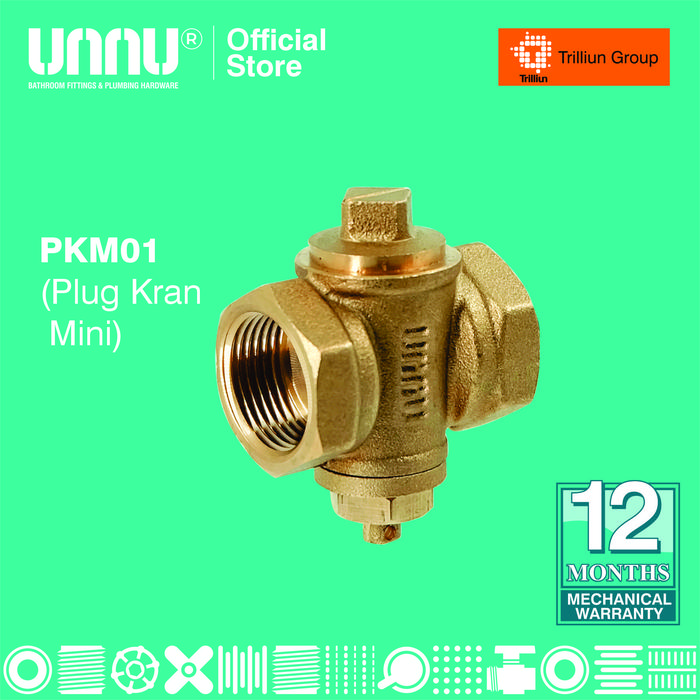 Gambar UNNU Plug Kran Mini - PKM01 1/2" dari UNNU.official Kab. Gresik Tokopedia