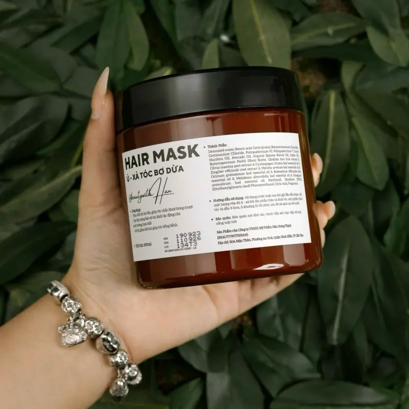 Kem Ủ Xả Bơ Dừa beautywithHan size 200gr cấp ẩm phục hồi 2