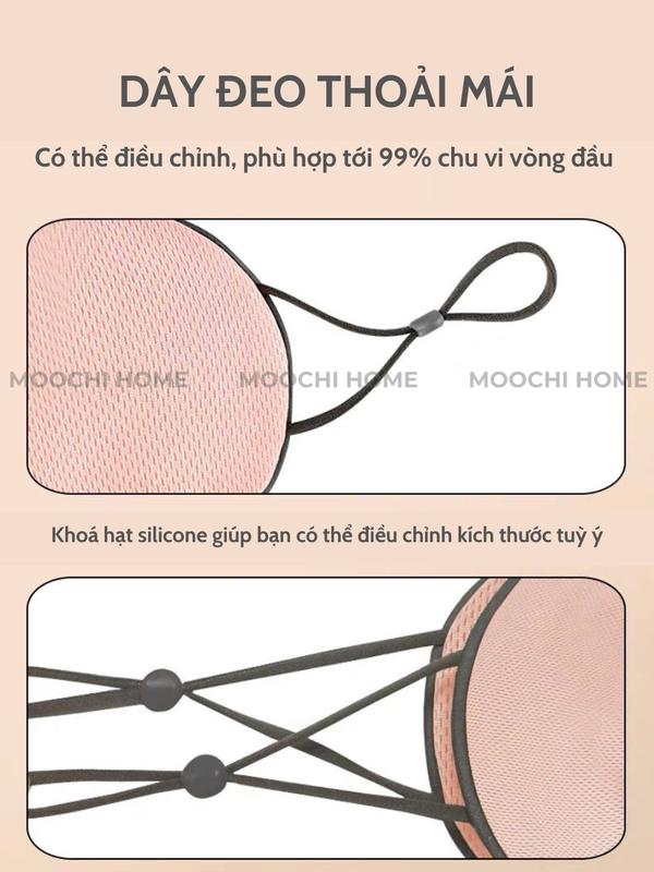 Bịt mắt ngủ 2 mặt, miếng che mắt ngủ phù hợp với người làm văn phòng đi tàu xe hoặc người bị mất ngủ 4