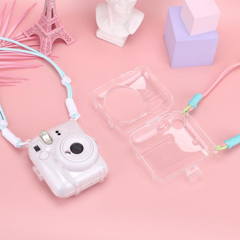 Product Introduction of เคสคริสตัล Instax, เคสใส, เคสแข็งโพลารอยด์, เปลือกป้องกันกล้อง, เหมาะสำหรับกล้อง Mini12/11, เคสใส 12