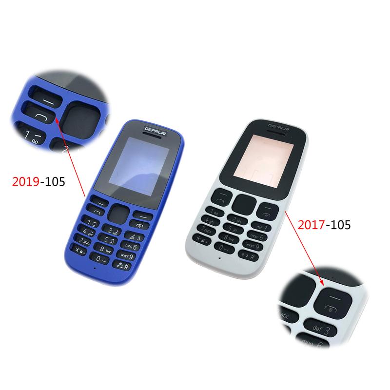 Ốp Bàn Phím Vỏ Điện Thoại Di Động, Cho Nokia 2019 105 Và 2017 105, Các Bộ Phận 0