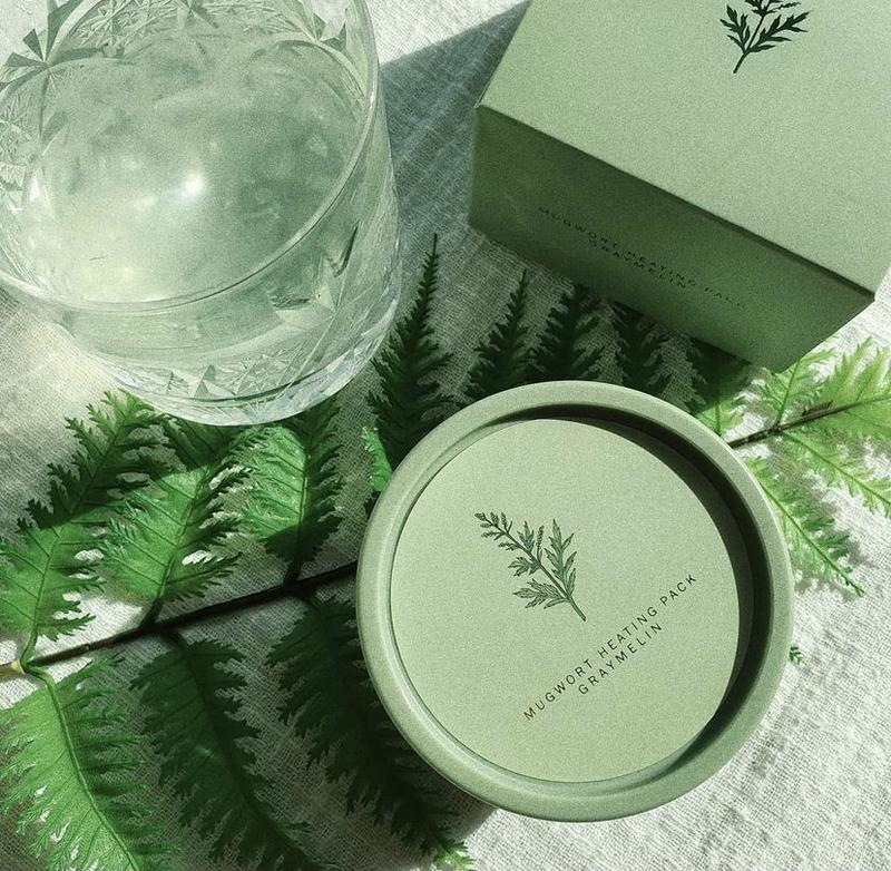Mặt Nạ Ngải Cứu Graymelin Mugwort Heating Pack 100g Làm Sạch Da Mask Nữ 8