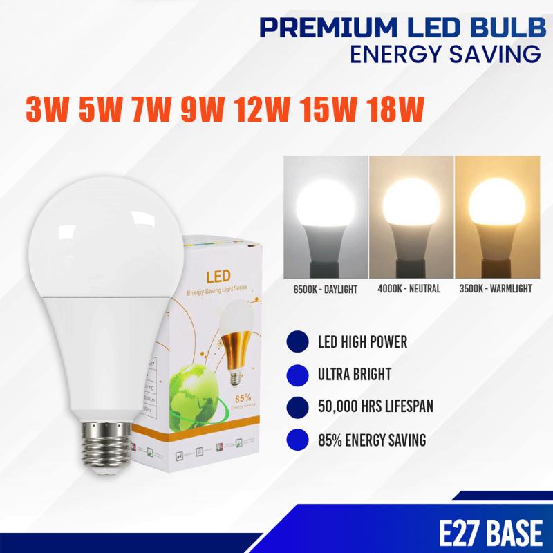 Tricolor LED Bulb E27 Light Led Lamp Bulbs High Quality 18W 15W ...