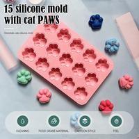 Gambar 【Apligod】Jelly Chocolate Mold Baking Tool COD Creative Cute Cat Claw Silicone Mold - Pink dari Apligod Kota Bekasi 5 Tokopedia