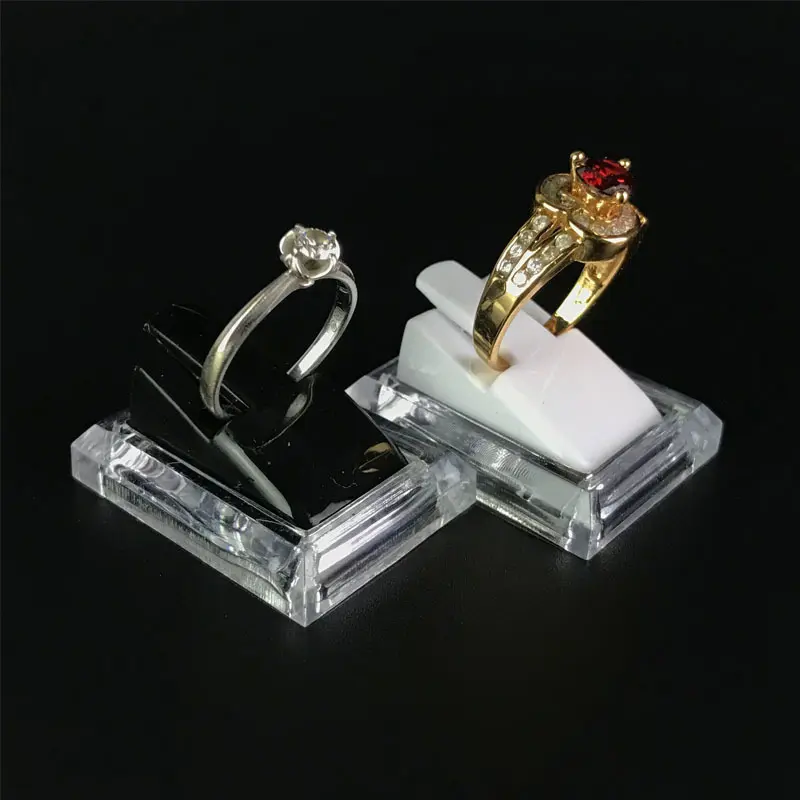 Acrylic Ring Display Stand  Showcase Ring Organizer Holder  Stands Cases Photography Props