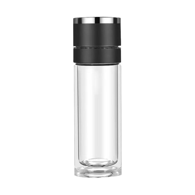 Cốc Thủy Tinh, Ngoại Cỡ, Thiết Kế Xe Hơi, Cao Cấp, Dành Cho Nam Giới, Nắp Tự Động, Tách Trà Và Nước, Cầm Tay, Chai Nước Hai Lớp, Hàng Mới Về 4