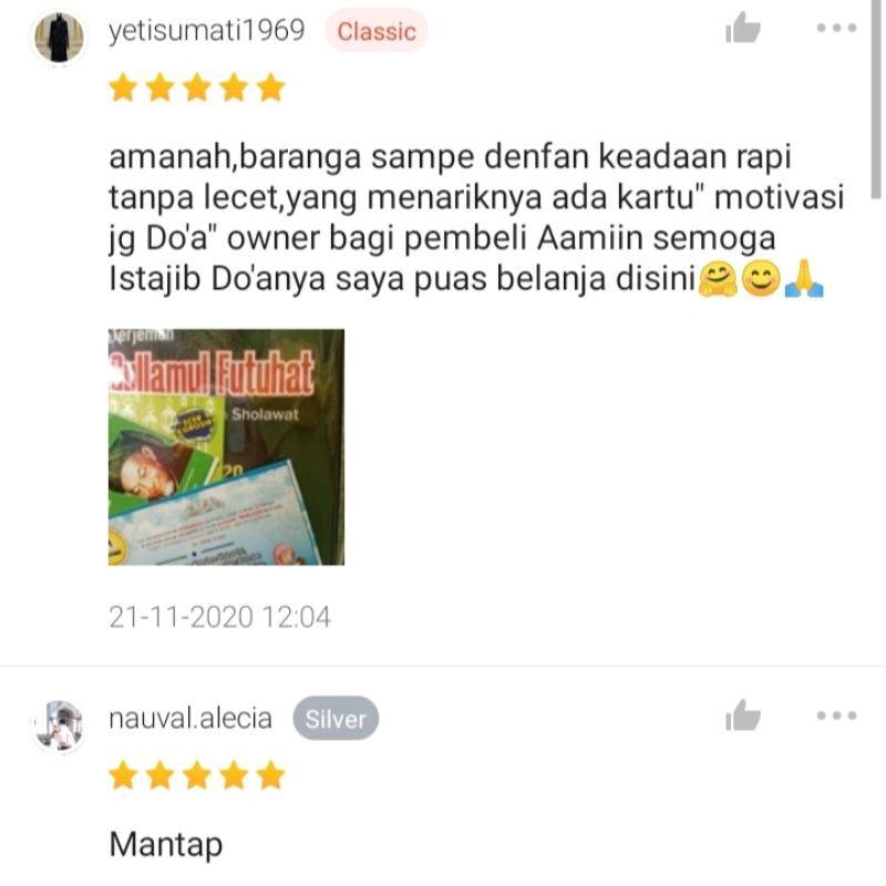 Kitab Sullamul Futuhat Edisi Terjemah Bahasa Indonesia Lengkap - Kitab Hikmah Wirid Hizb Rajah 5