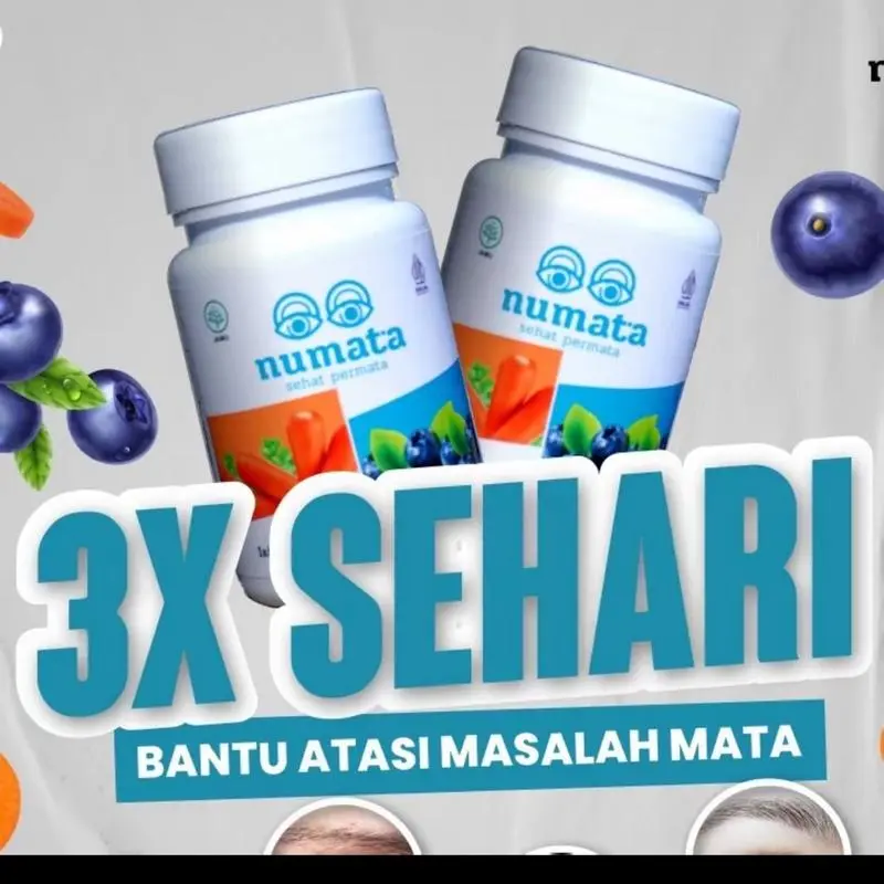 NUMATA ORIGINAL ISI 30 SUDAH BPOM & HALAL BANTU KESEHATAN MATA