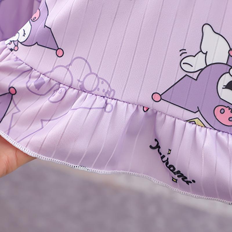 Product Introduction of Bộ Đồ Ngủ Bé Gái, Bộ Sưu Tập Mùa Xuân Và Mùa Thu, Dài Tay, Phong Cách Hàn Quốc, Thoải Mái Và Thường Ngày, Thích Hợp Cho Trẻ Em Và Bé Gái, [Thanh Toán Khi Nhận Hàng], Bộ Đồ Ngủ Cho Bé Gái 5
