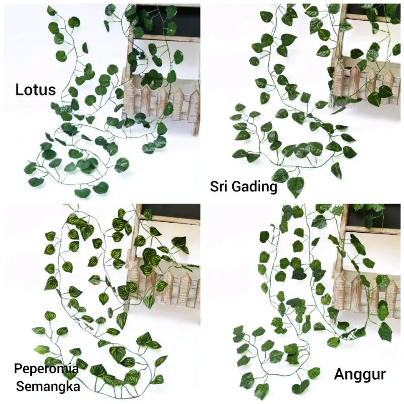 Daun rambat palsu artificial 2m persulur 0