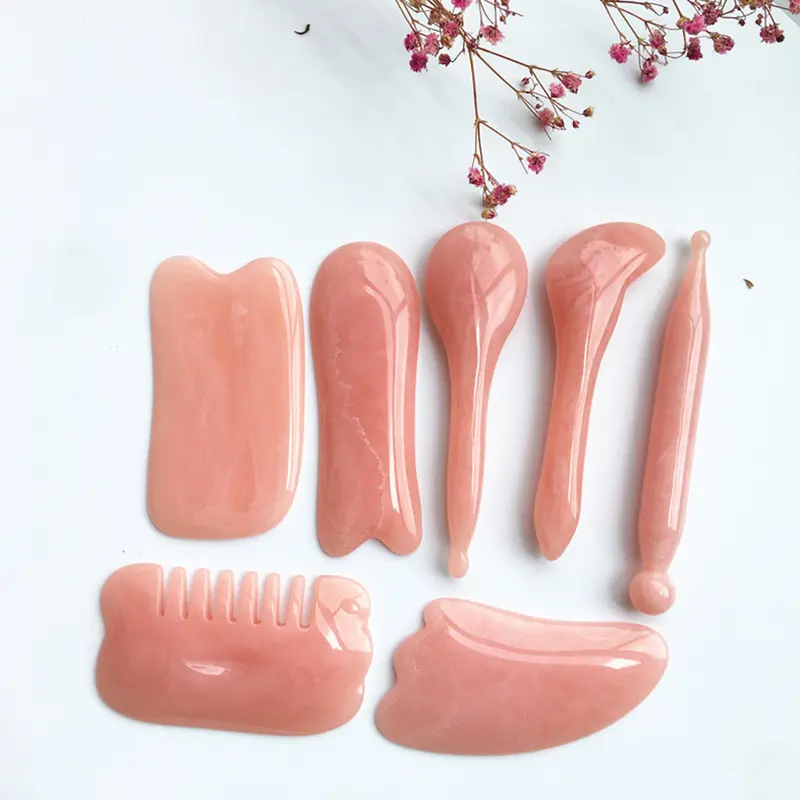 Dụng Cụ Mát Xa Gua Sha, Bảng Cạo Đen, Để Cạo, Cho Da Mặt Và Cơ Thể 2