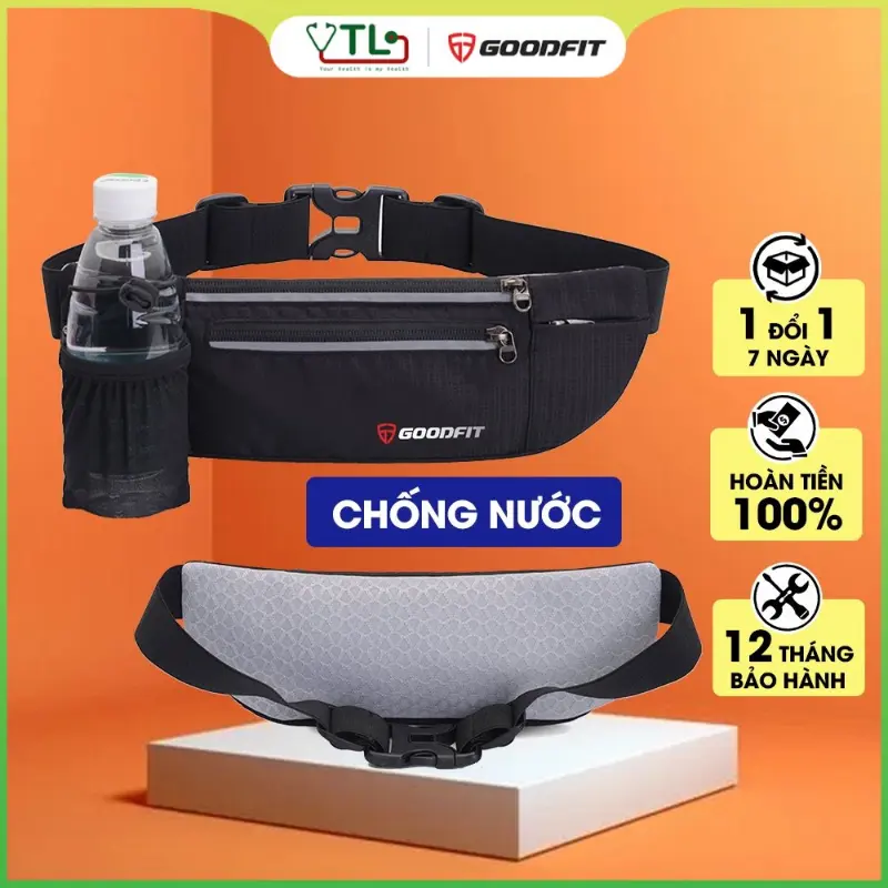 [CHÍNH HÃNG] Đai chạy bộ, túi đeo hông chạy bộ đựng điện thoại chống nước GoodFit GF108RB YTL_MALL