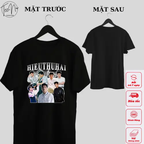 Áo thun Unisex in hình HIẾU THỨ HAI Nam Nữ, Idol giới trẻ, thần tượng gen z Chất Cotton Co Dãn 2 Chiều Áo Phông Hàng Đẹp Cao Cấp Chuẩn Form Hottrend 2025 Top Menswear, Top Womenswear TeeNu Shop 3