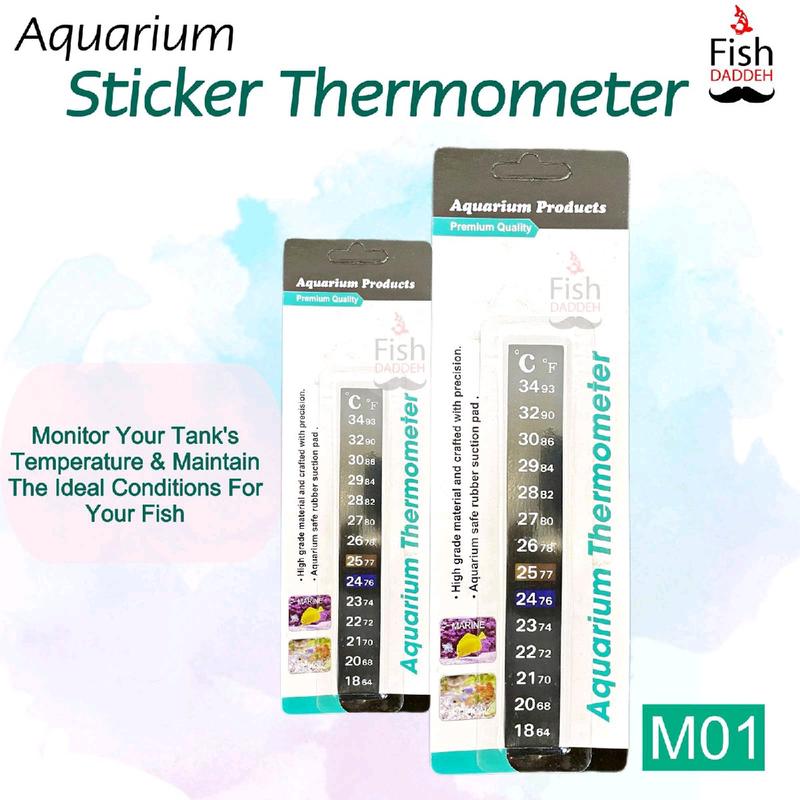 Aquarium Sticker Thermometer M01 0