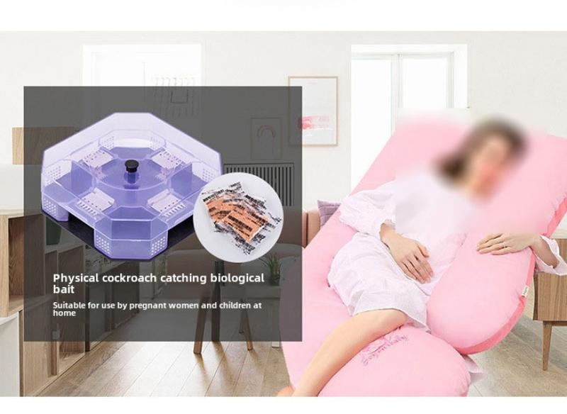Product Introduction of Cockroach Catching Artifact Household Automatic TikTok Same Family Physical Catcher Cockroach Trapper Cockroach Artifact 3