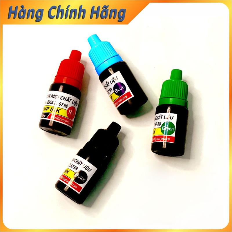  Mực Dấu Flash In nhiều chất liệu trên ly túi nilon và nhiều chất khác mau khô 