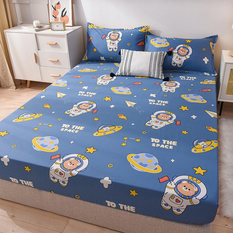 Ga chống thấm cotton  nằm trực tiếp an toàn cho bé không bí, không sột soạt -link 1