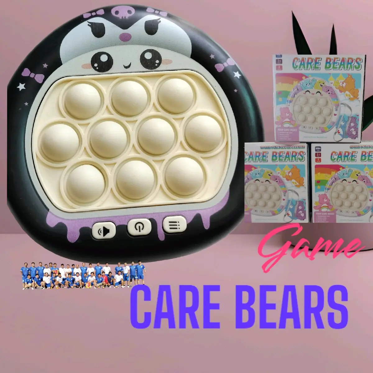 CARE BEARS pop it tiện ích giảm stress mỗi ngày làm việc.CARE BEARS pop it  giảm cân thẳng và linh hoạt khi chơi + 3 cục pin. Toy Đồ Chơi