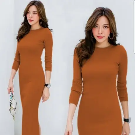 ISEY dres rajut Lengan panjang PREMIUM BEST SELLER 2