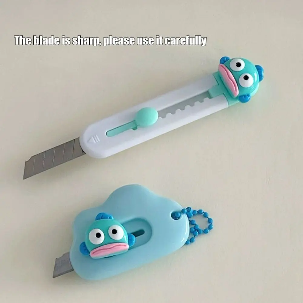 Clownfish Clownfish Mini Retractable Box Cutters Sharp Smooth Wrapping Tool Office