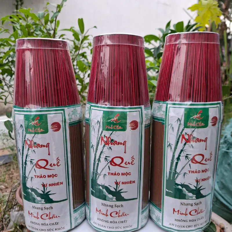 combo 3 ký nhang Quế 3 tấc đỏ thành phần tự nhiên 3