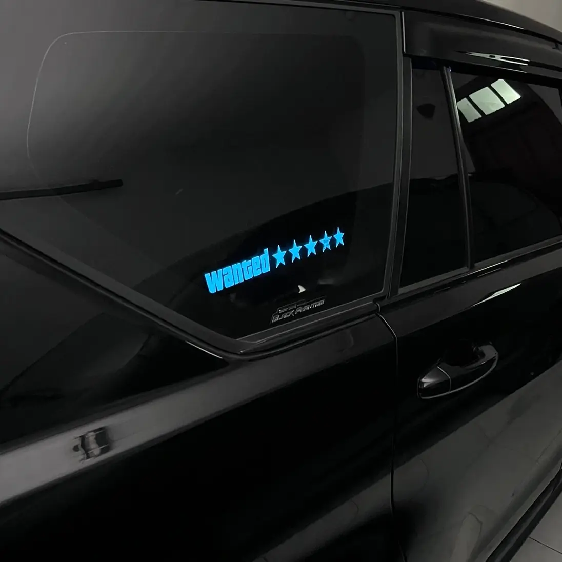 Sticker Led model Wanted