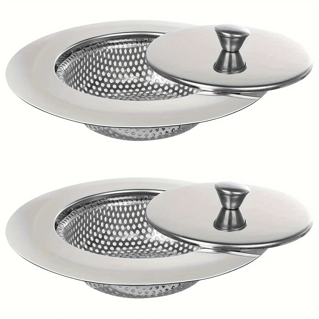 Sink lower cover, kitchen sink garbage filter, vegetable washing basin sink filter, vegetable washing basin drain, stainless steel