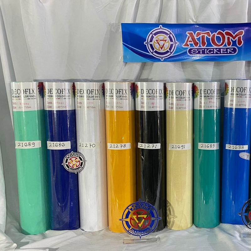 Sticker Decofix Glossy / doff 45cm x 15 mtr (rol) - Shop | Tokopedia