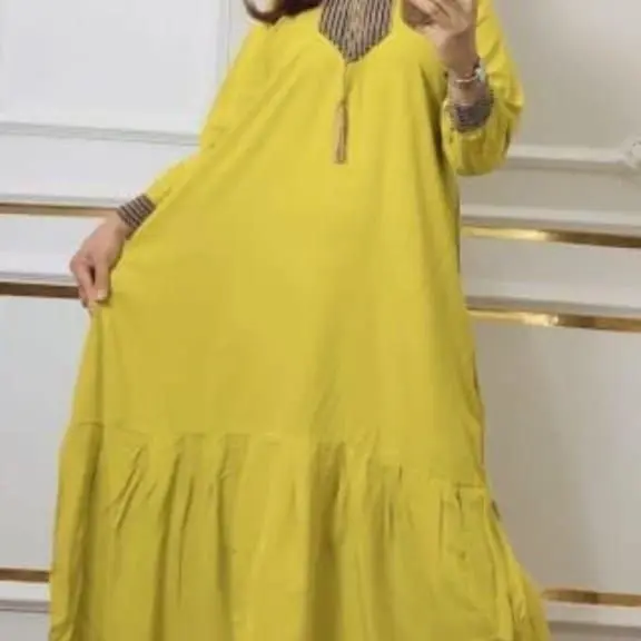 Pakaian Wanita Ibu Muda Daster Renda Arab Sultan Terbaru Firal Kekinian Dress Lembut Rayon Busui