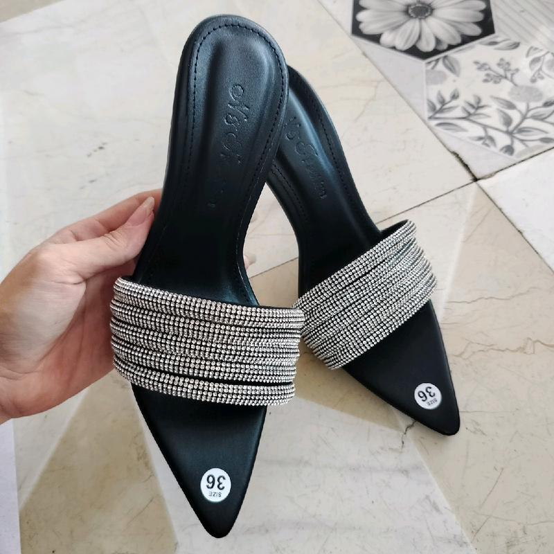 Dép guốc nữ quai soàn ngang gót 9p bigsize 35 -43 DéP GiàY 1