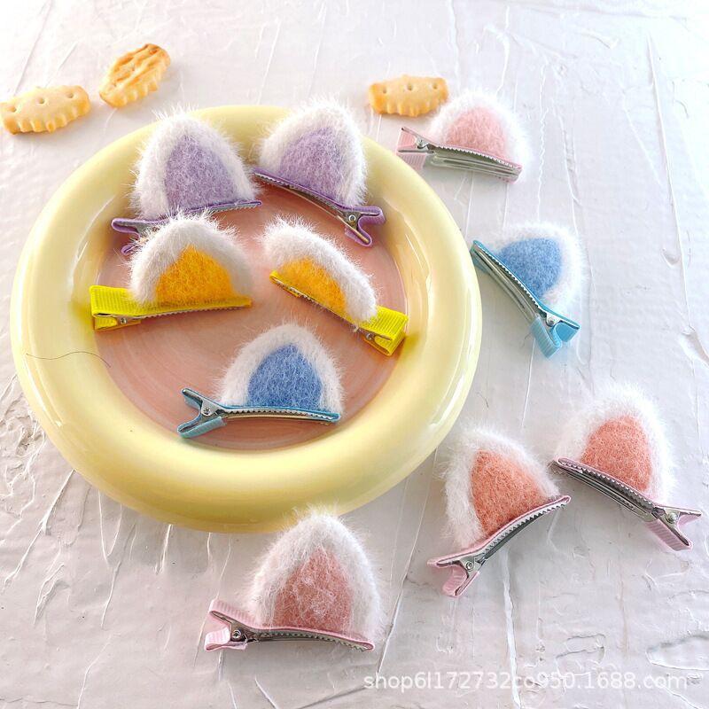 Product Introduction of Kids Hair Clips Cute Cartoon 3D Double Hairpins for Little Girls 6