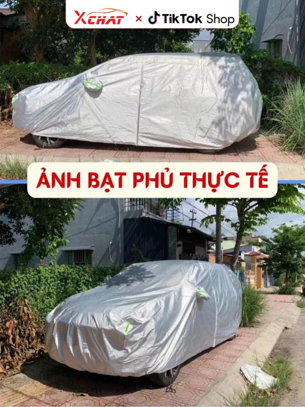Bạt Phủ Ô Tô 3 Lớp XCHAT Bảo Vệ Xe Khỏi Mọi Tác Nhân, Chống Mưa, Chống Nắng Bảo Hành 1 Năm Cao Cấp 7